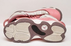 Jordan 6 Rings SIZE 11 C Coral Chalk Sneakers 323432-616 Nike Girls Excellent