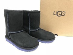 UGG AUSTRALIA CLASSIC II SHORT TWINFACE SHEEPSKIN Boot 1017703K Black Nocturn