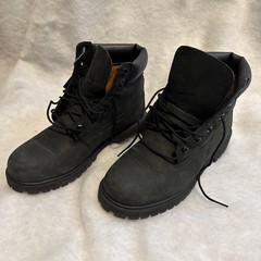 NIB Timberland Juniors Premium 6″ Lace Waterproof Boot-6.5W-Black-Retails $120