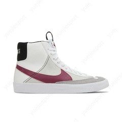 Nike Blazer Mid 77 Se Gs White Rush Maroon DH8640-101