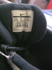 Nike Air More Uptempo ’96 GS Black/White Size 6.5y Kids/teens