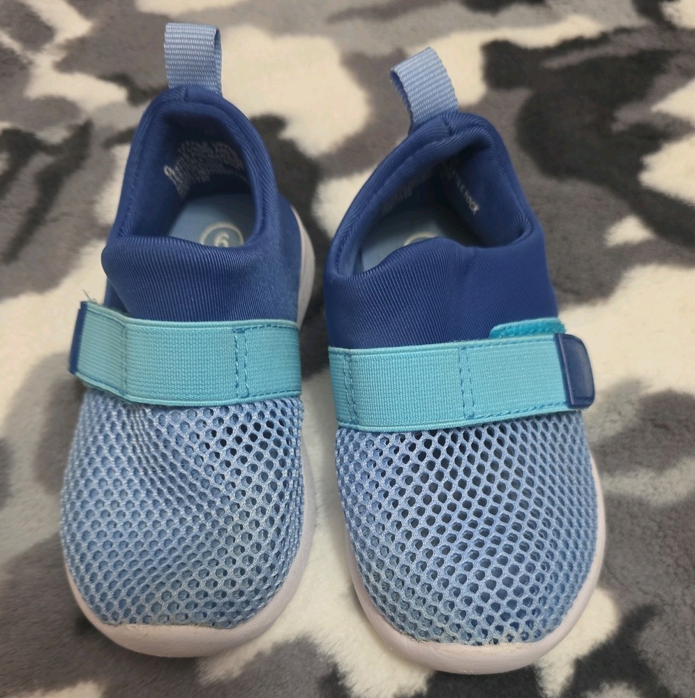 Toddler Unisex Blue Austen Slip On Water Shoes Hook And Loop Cat & Jack size 6