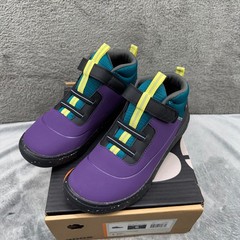Bogs Skyline Mid Kids Size 6 Purple Multi New Waterproof Sneakers Boots 73061K