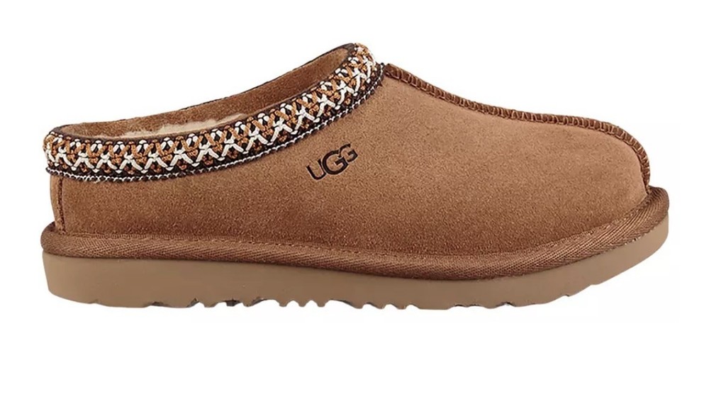 UGG Tasman Kids Slipper in Chestnut Size 10 toddler