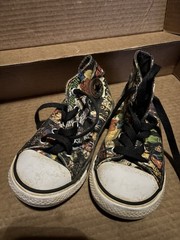 Justice League Super Heroes Converse High Top Sneakers Child Size 9