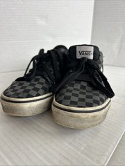 Vans Classic Checkerboard Lace Up Sneakers Boys 3 1/2