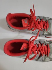 Nike Flex Experience Run Women’s Running Shoes Gray Orange Size 7 EU 40 Athletic