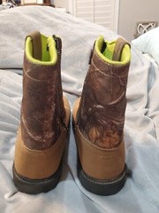 Youth Magellan Zip-up Pull-on Camoflage Boots, Size 5~ Used Condition