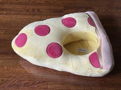 J. Crew Crewcuts Kids Pepperoni Pizza Slippers Pajamas Bedtime Funny Pizza Feet