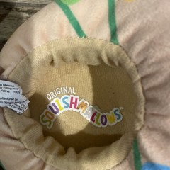 ORIGINAL SQUISHMALLOWS Christmas Reindeer Slippers Size 13-1 Kids Used