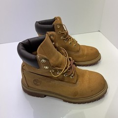 Timberland Junior 6 inch Premium Wheat Waterproof Boys Boot Size 5 M (12909)