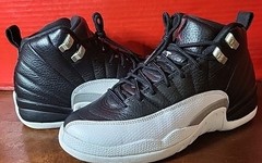 Air Jordan 12 Playoffs White Black Sneakers Size 5.5Y / 7W Shoes 153265-006