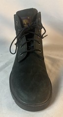 Timberland 6″ Premium Waterproof Boot Black Nubuck Boys Sz 5.5 Womens Sz 7
