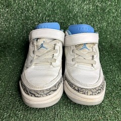 Jordan Spizike Low Elephant Print Athletic Basketball Sneaker White Kids Size 1Y