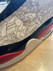 Nike Air Jordan DV1360-162 Dub Zero Sneakers Varsity Red Size 7 Youth