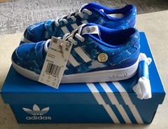 Adidas Originals Forum Low C Bart Simpsons Sneakers GZ1775 Royale Blue Youth 3