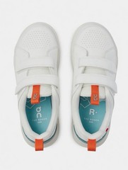 On The Roger Hook and Loop Sneakers 3KE10010840 White/Green Size 2 Little Kid’s
