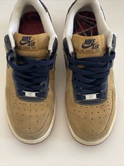 Nike Air Force XXV Diamond Wheat Obsidian (314192-741) Shoes Size 4.5Y