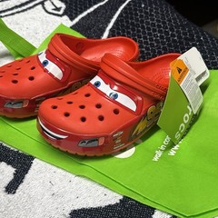 Crocs Classic Lighting McQueen J1 Brand New with Tags Fast Shipping Light up.