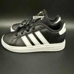 Adidas Kids Grand Court 2.0 K Sneaker GW6503 Black/White 100% Authentic New