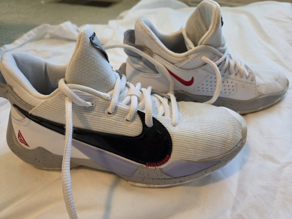 Nike Zoom Freak 2 White Cement Athletic Basketball Shoes CN8574100 Youth Size 5Y