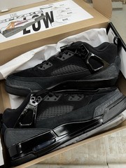 Jordan Spizike Low (GS) Black Anthracite Unisex Kids Sneaker 6.5Y FQ3950 001