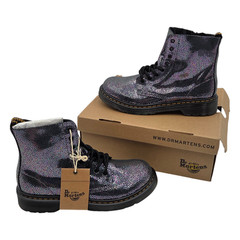 Dr. Martens 1460 Pascal Junior Lace-Up Boots – Iridescent Kidray | US 3M / 4L