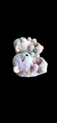 ✨ Pastel pink and blue teddy bear slippers✨