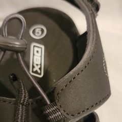 DBX Caged Sandal Black Unisex Adjustable Strap Breathable New