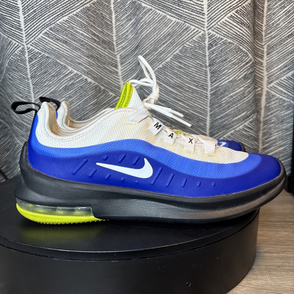 Nike Air Max Axis GS Trainers AH5222-105 Blue/White/Black Size 6.5y Running Shoe
