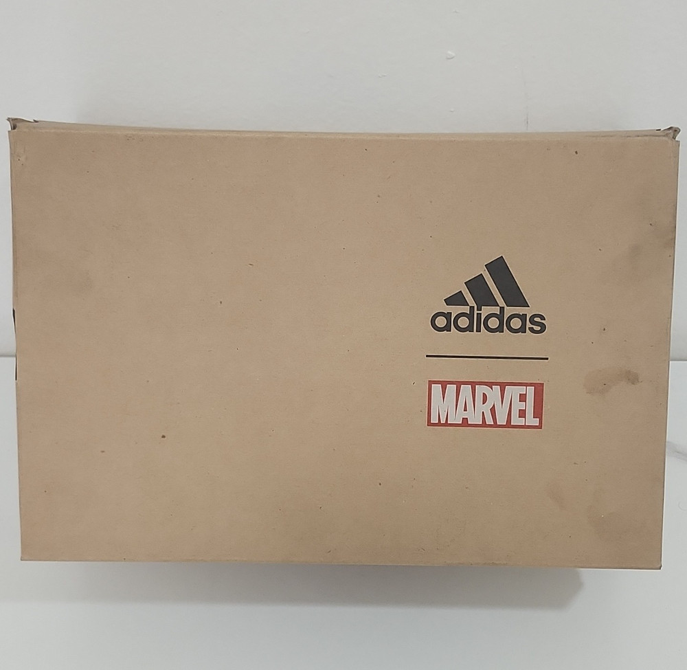 adidas RapidaRun Avengers K Marvel Kids Sneakers US 2.5 Navy/Red/Gold G27549