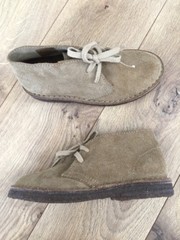 J CREW CREWCUTS KIDS‘ SUEDE MACALISTER BOOTS SHOES TAN BROWN SIZE K1 NEW 79394
