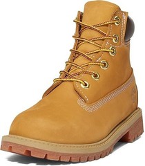 Timberland Premium 6″ Waterproof Boots Wheat Nubuck Juniors Kids Size 7M Junior