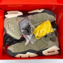 Air Jordan (GS) 6 Retro „TRAVIS SCOTT“ 2019 – Size 5Y – cn1085 200 (14610-14)