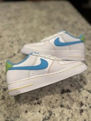 Nike Air Force 1 GS Rainbow Stitch Size 6