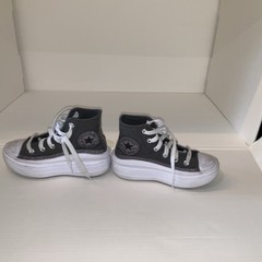 Converse Chuck Taylor All Star Kids High Top Sneakers Gray/White US 11 A09276C