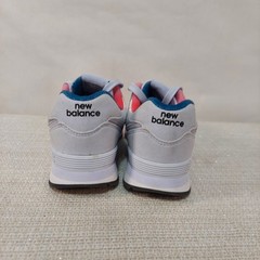 New Balance 574 Big Kid Silent Grey White Kids Size 2