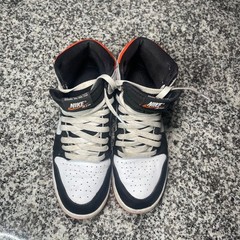 Nike Air Jordan 1 Retro High OG Electro Orange Youth Size 7y Shoes Basketball