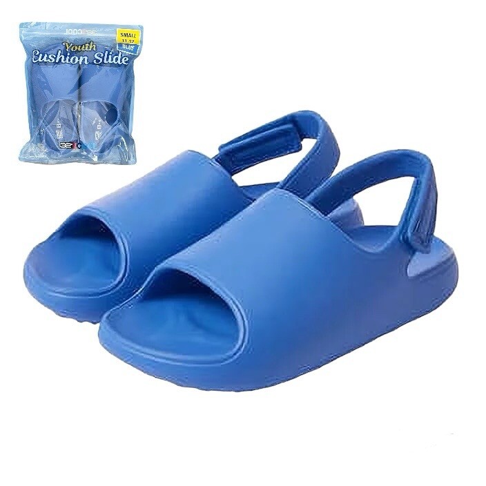 32 Degrees Kid’s Size Youth S (11-12) Cushion Strap Sandal, Blue