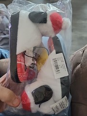 Peanuts Snoopy Christmas Slippers 3D Character Festive Holiday Slip-On K9/10