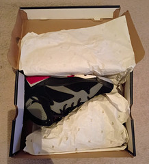 Jordan Air Jordan 7 Retro GG Unisex Kids 8.5Y Black/Gray/Red 442960-008