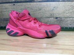 Adidas DON Issue 2 Crayola Power Pink Crayon Basketball Shoes FW8750 Youth 4.5