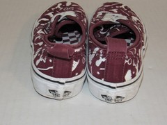 VANS x Harry Potter Burgundy Wizard Accessories Shoes Kids Youth Size 13