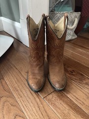 Children’s Leather Cowboy Boots