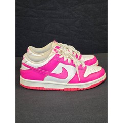 Nike Dunk Low Active Pink White GS Sneakers FB9109-102 Kids Size 5Y