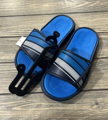 Wave Zone Kids Beach Clog Coast Blk Combo Slide Sandals NWT Size 12/13