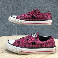 Converse Shoes Junior 13 One Star Sneakers Pink Lace Up Casual Round Toe 46619FT