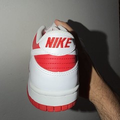 Nike Dunk Low Red Championship Red Reverse Size 4y/5.5w GS New In Box Ship fast