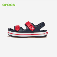 NEW CROCS KIDS CROCBAND CRUISER SANDAL CRS209423 209423 NAVY RED