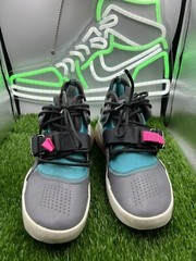 Nike Air Force 270 ‚Cool Grey Hyper Jade‘ AJ8208-005 Size 6.5Y Miami Colorway